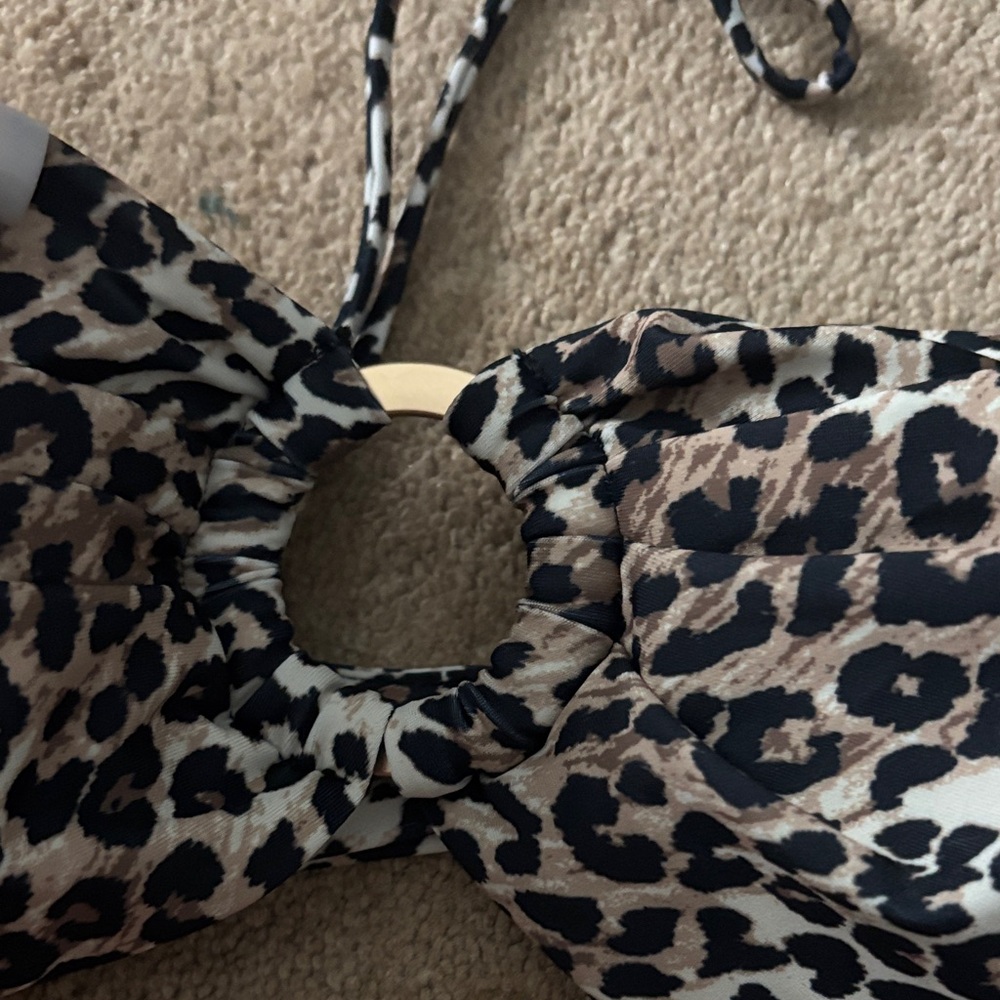 Leopard Print Bikini Set - image 4